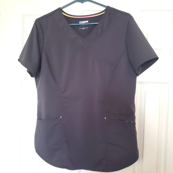 Scrubstar Tops Scrubstar Top Short Sleeve Gray Medium Poshmark